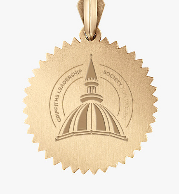 Griffiths Leadership Society Back Engraving