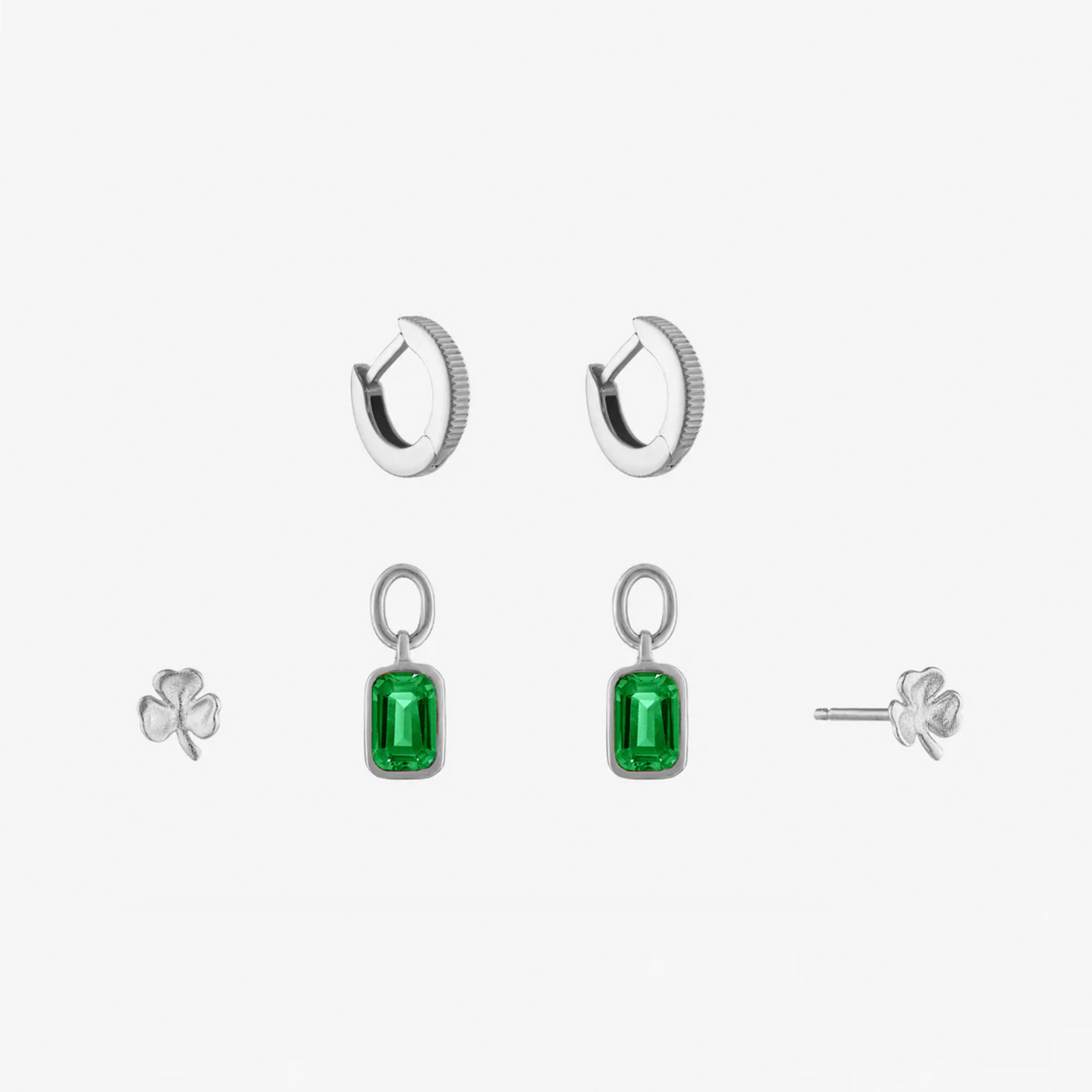 Shamrock Florentine Earring Bundle
