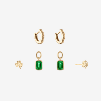 Shamrock Sunburst Earring Bundle
