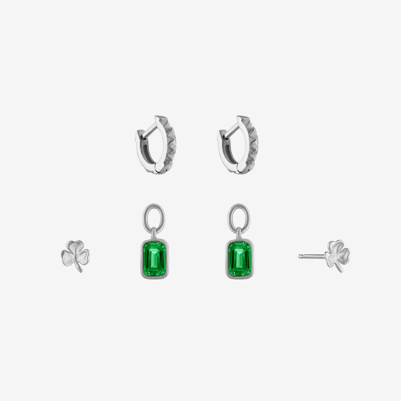 Shamrock Sunburst Earring Bundle
