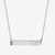 Sigma Delta Tau Horizontal Bar Necklace