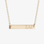Sigma Lambda Gamma Horizontal Bar Necklace