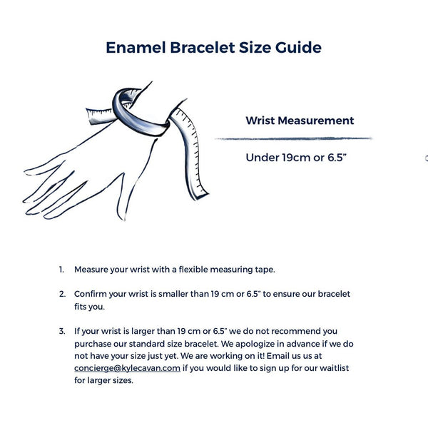 Bracelet size guide