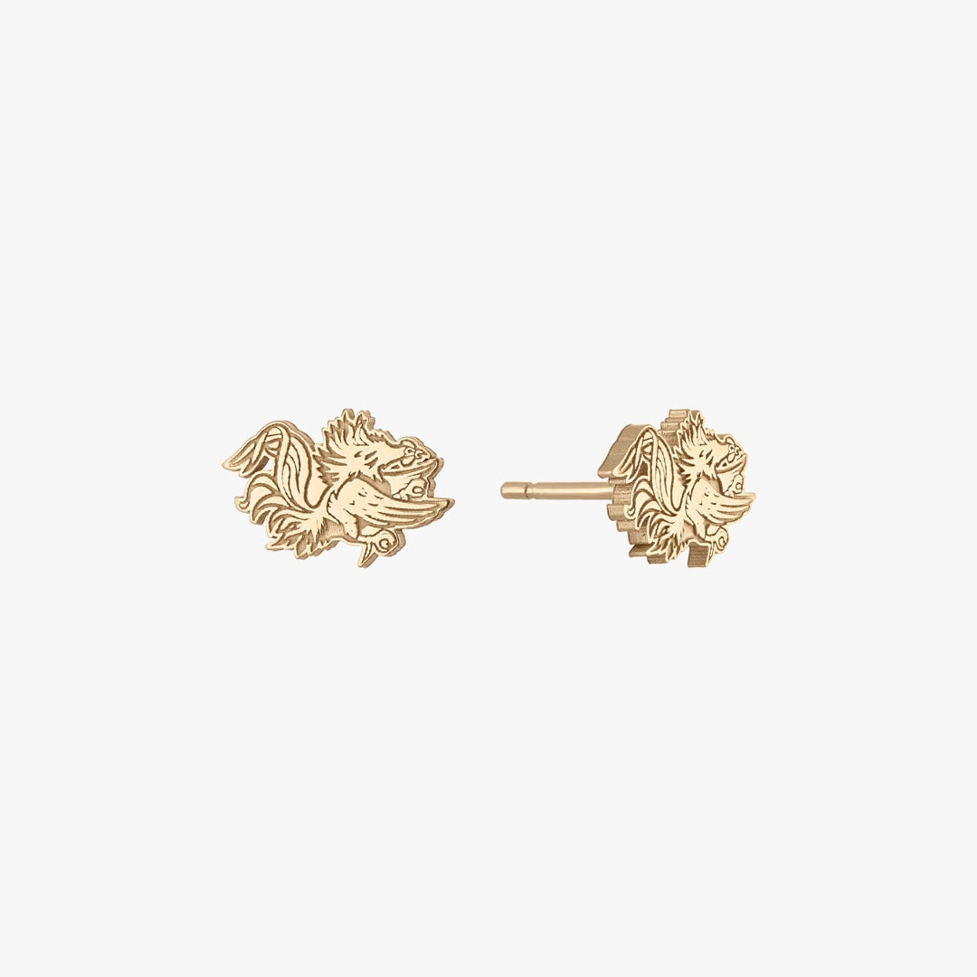 South Carolina Gamecock Stud Earring