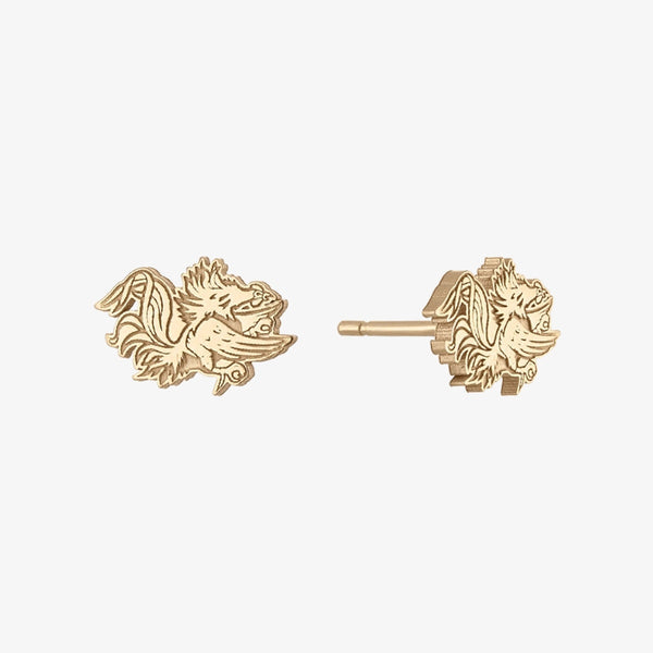 South Carolina Gamecock Stud Earrings