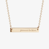 South Carolina Horizontal Bar Necklace