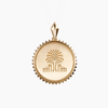 South Carolina Palm Sunburst Pendant