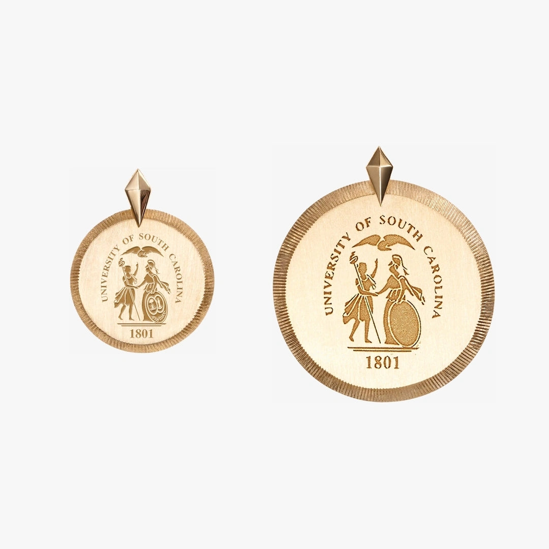 South Carolina Seal Florentine Pendant