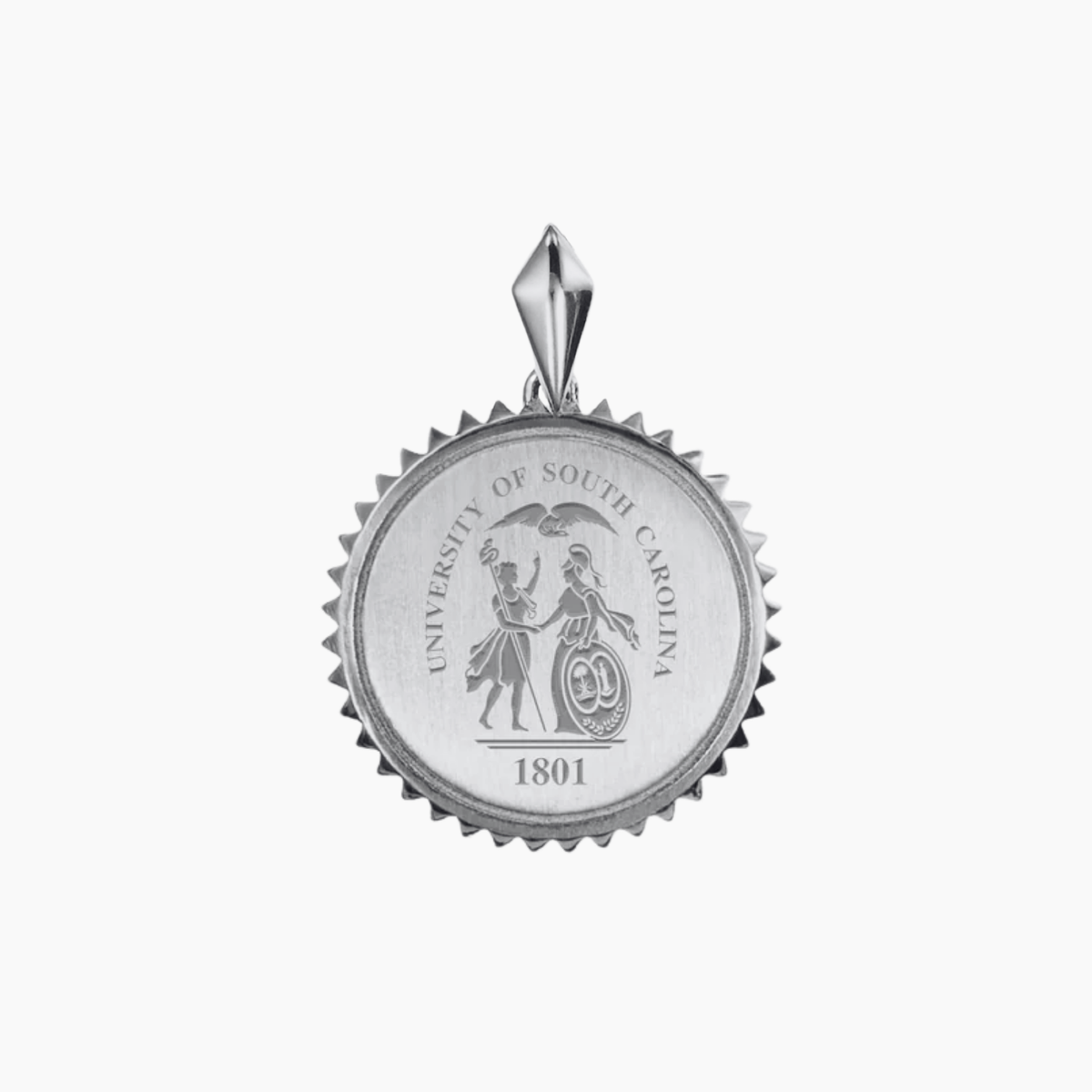 South Carolina Seal Sunburst Pendant
