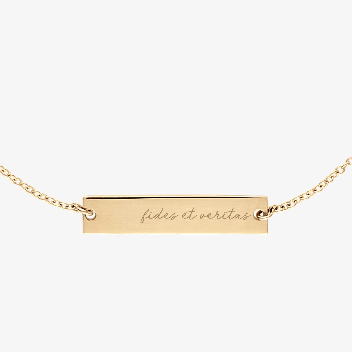 St. Lawrence Fides et Veritas Bracelet