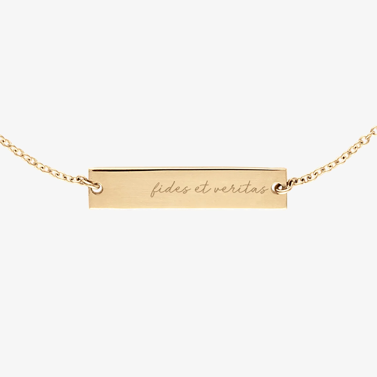 St. Lawrence Fides et Veritas Bracelet