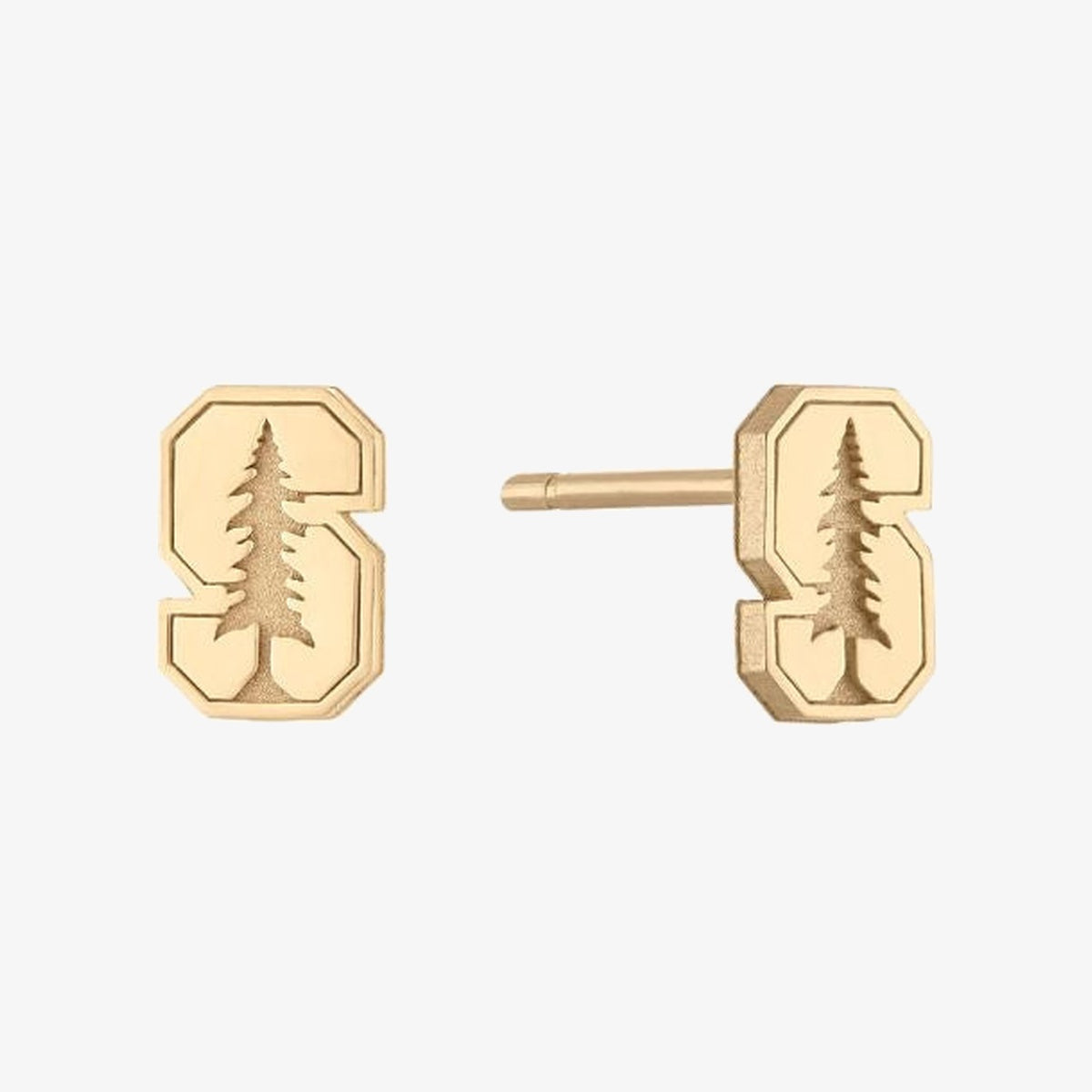 Stanford Logo Stud Earrings