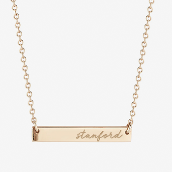 Stanford Horizontal Bar Necklace