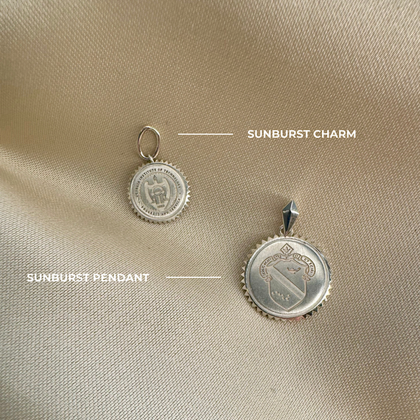 Bucknell Sunburst Charm