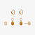 Syracuse Logo Florentine Earring Bundle