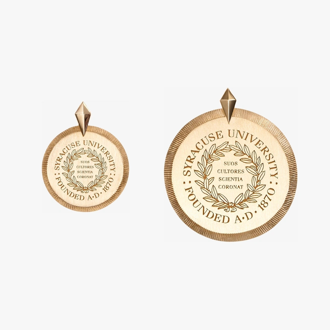Syracuse Crest Florentine Pendant