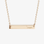 Syracuse Horizontal Bar Necklace