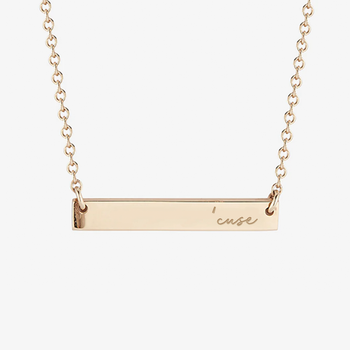 Syracuse Horizontal Bar Necklace