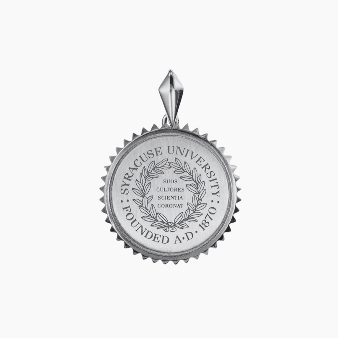 Syracuse Sunburst Crest Pendant