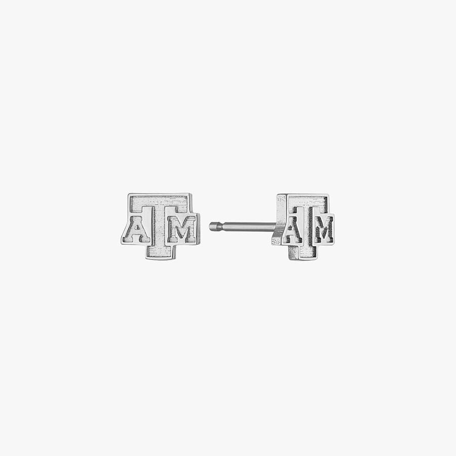 Texas A&M Logo Stud Earrings