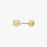 Texas A&M Logo Stud Earrings