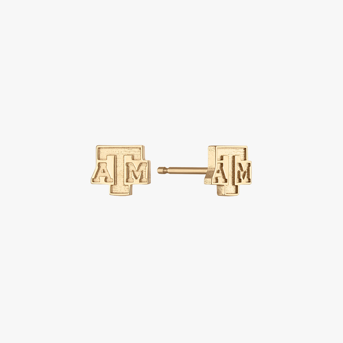 Texas A&M Logo Stud Earrings