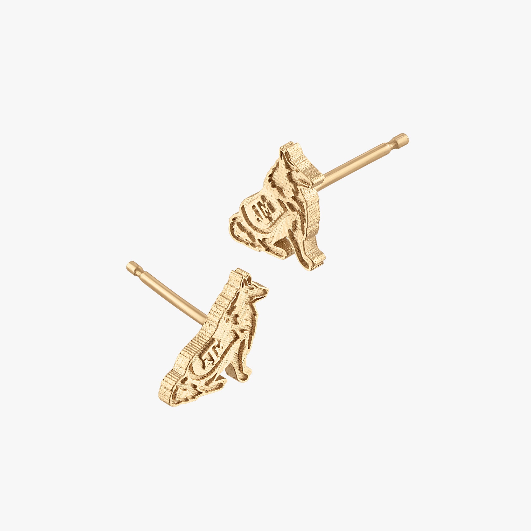 Texas A&M Reveille Stud Earrings
