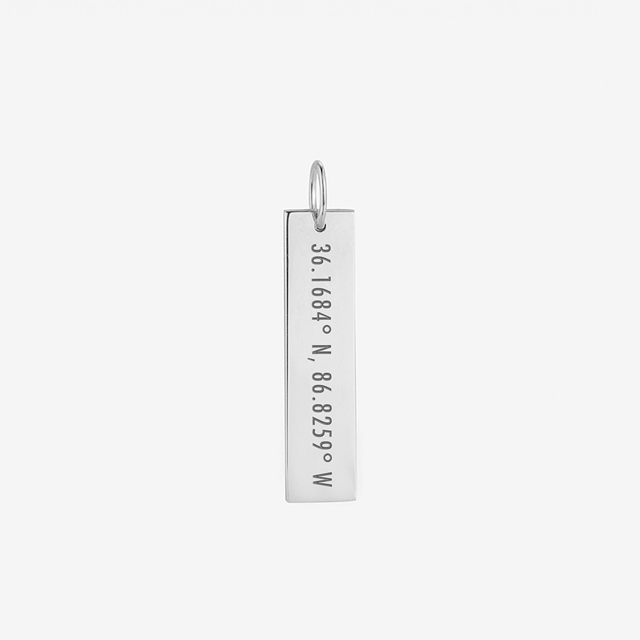 Tennessee State Coordinates Bar