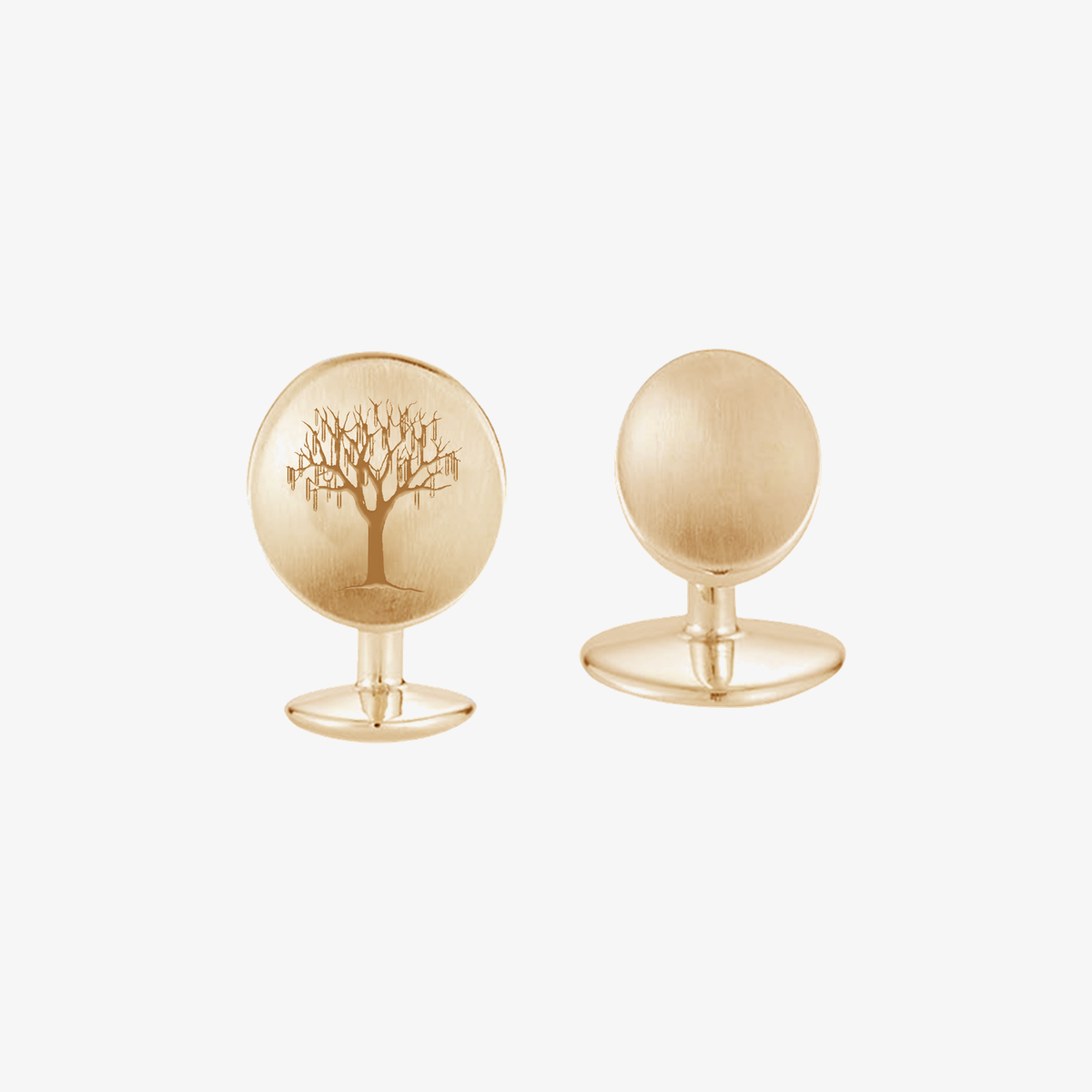Tulane Mardi Gras Tree Cufflinks