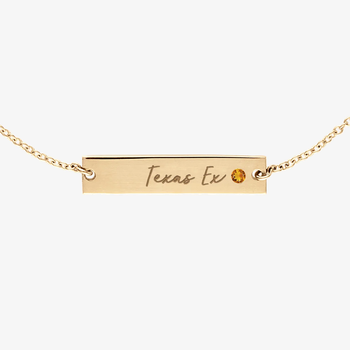 Texas Exes Citrine Bracelet