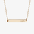 Tennessee Vols Horizontal Bar Necklace