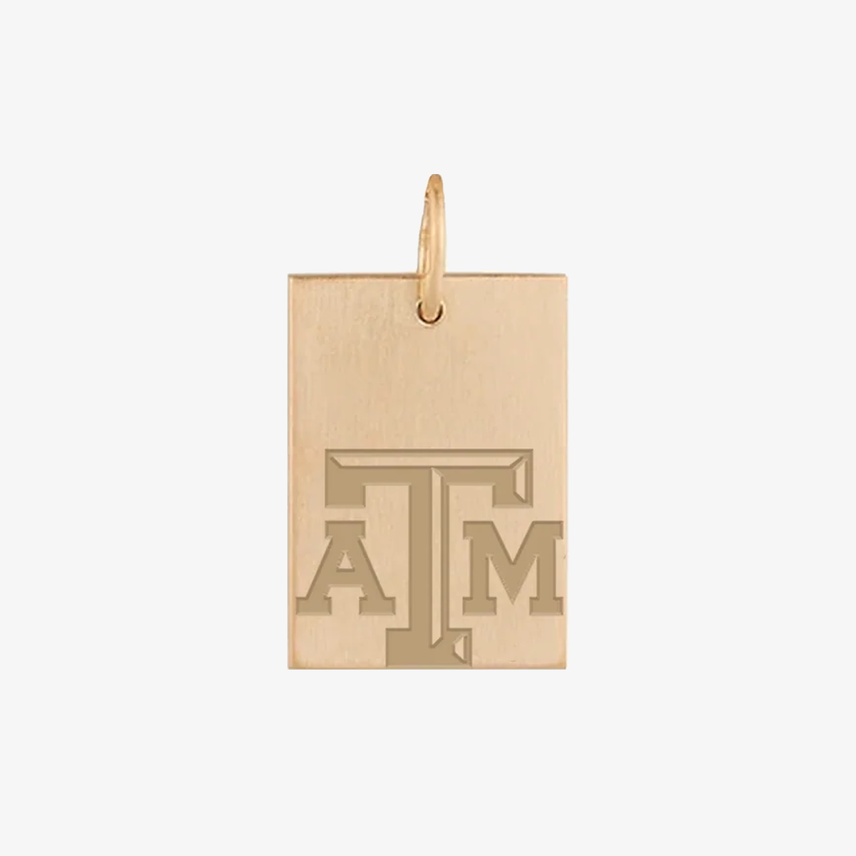 Texas A&M Rectangle Pendant