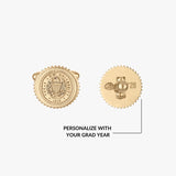 Texas A&M Aggie Ring Crest Cufflinks