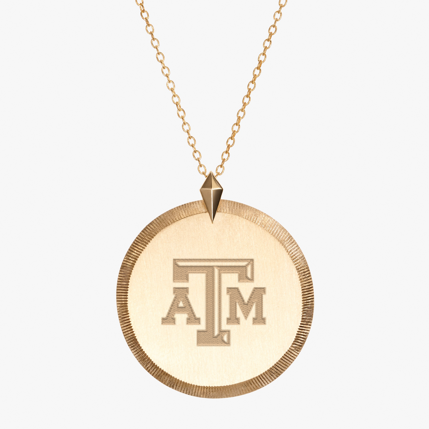 Texas A&M Florentine Pendant