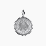 Texas A&M Sunburst Crest Pendant