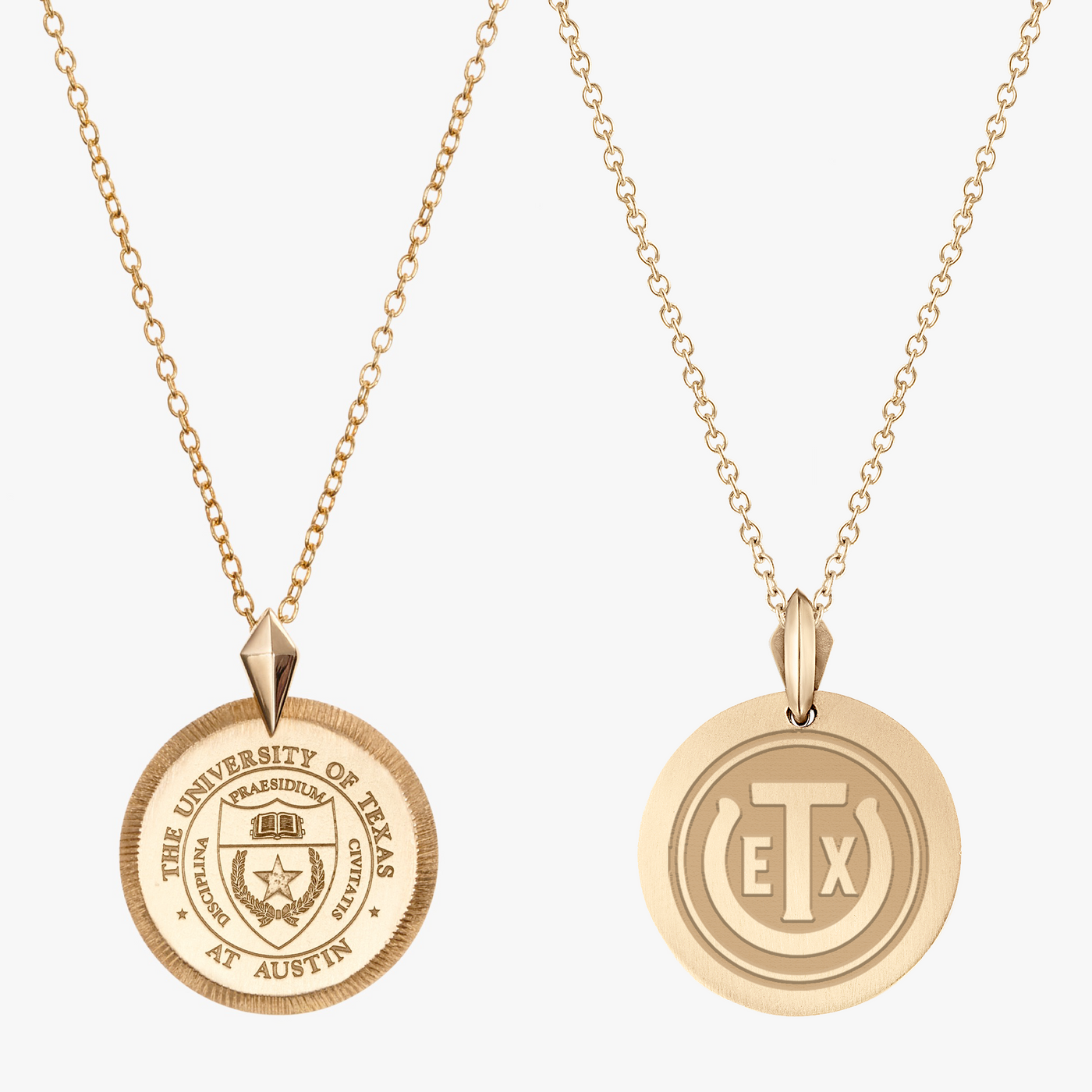 UT Seal Florentine Pendant