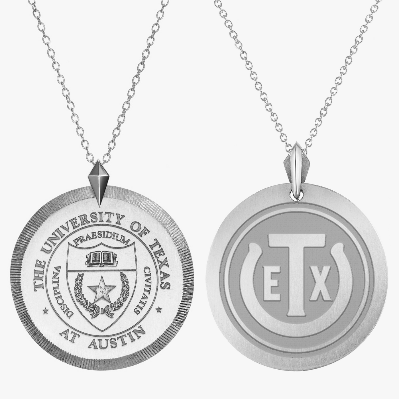 UT Seal Florentine Pendant