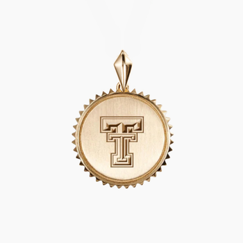 Texas Tech Sunburst Pendant