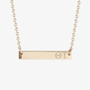 Theta Tau Horizontal Bar Necklace