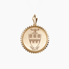 Theta Tau Sunburst Crest Pendant