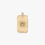 Tigerettes 50th Ingot Petite Pendant