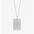 Tigerettes 50th Rectangle Pendant