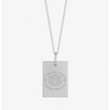 Tigerettes 50th Rectangle Pendant
