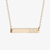 Delta Delta Delta Horizontal Bar Necklace
