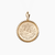 Tri Sigma Sunburst Crest Pendant