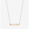 UC Davis Horizontal Bar Necklace