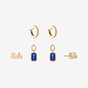 UCLA Florentine Earring Bundle