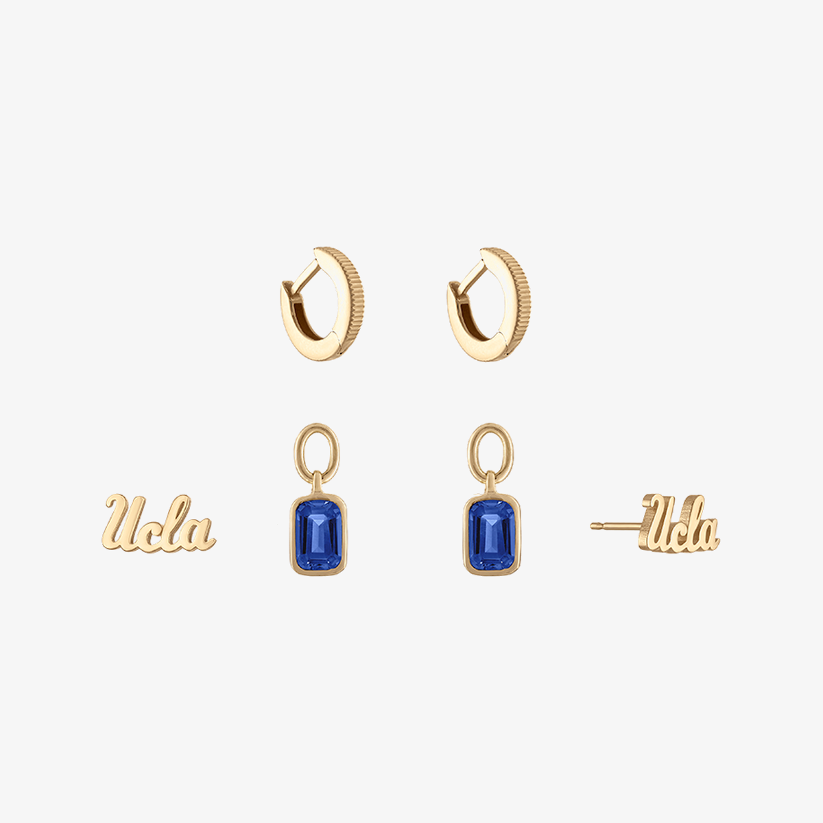 UCLA Florentine Earring Bundle