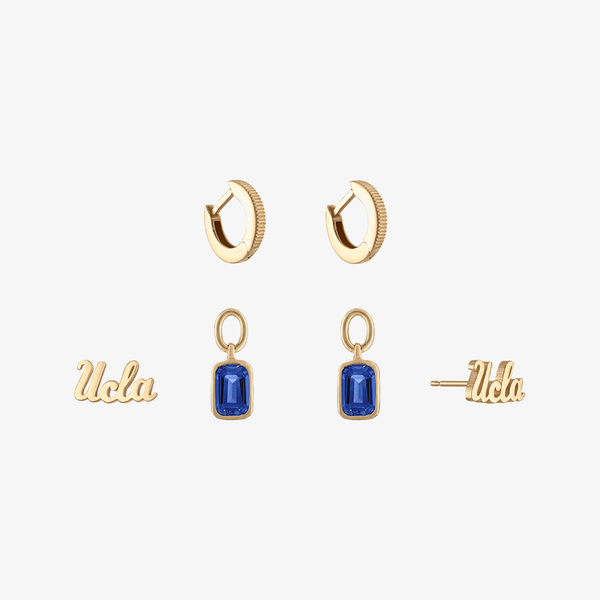 UCLA Florentine Earring Bundle