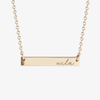 UCLA Horizontal Bar Necklace